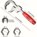 clé sanitaire ouverture maximale 8cm