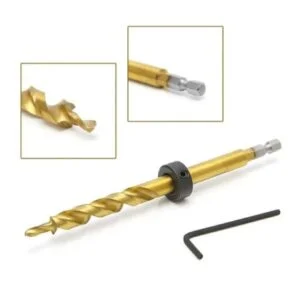 meche pour fixation incliné sur bois -pocket hole-