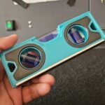 niveau 15cm bleu