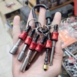 porte-clés pour avec embout