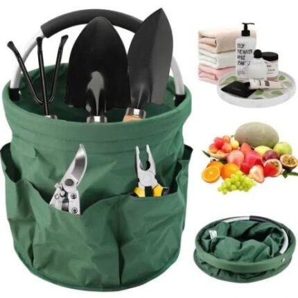 Sac de Jardinage Pliable 2-en-1