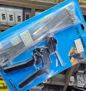 kit de pose pour colliers de serrage en acier inoxydable
