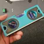 niveau 15cm bleu