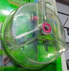 scie cloche réglable avec récupérateur de poussière