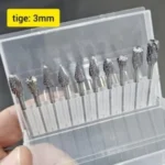 fraise métal tige 3mm