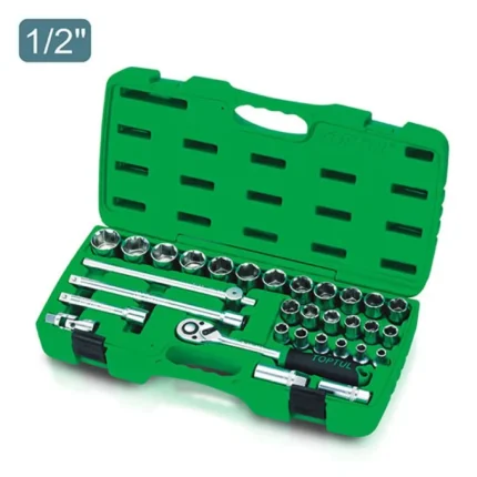 CAISSE A DOUILLE 1/2 31PCS TOPTUL