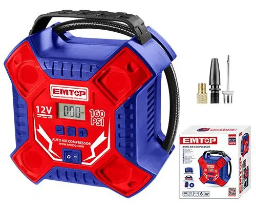 Compresseur d’Air 12V 11Bar Emtop