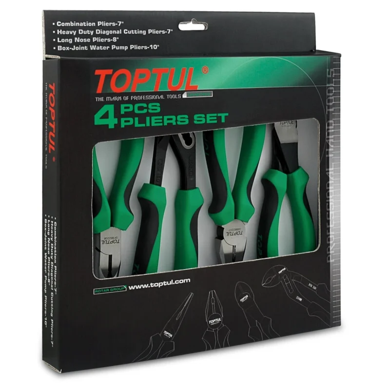 JEUX DE PINCE 4PCS TOPTUL