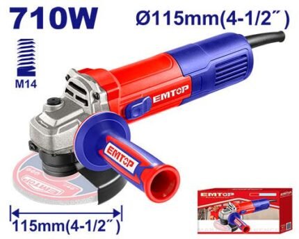 Meuleuse d’Angle 710W 115Mm Emtop