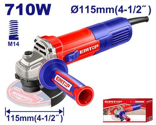 Meuleuse d’Angle 710W 115Mm Emtop