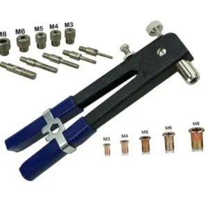 Riveteuse Manuelle avec écrous 70Pcs