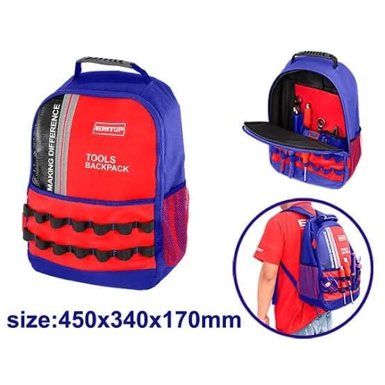Sac à Dos Pour Les Outils De Travail 20Kg EMTOP